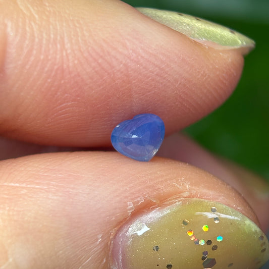 0.38ct Natural Blue Milky Sapphire Vietnam