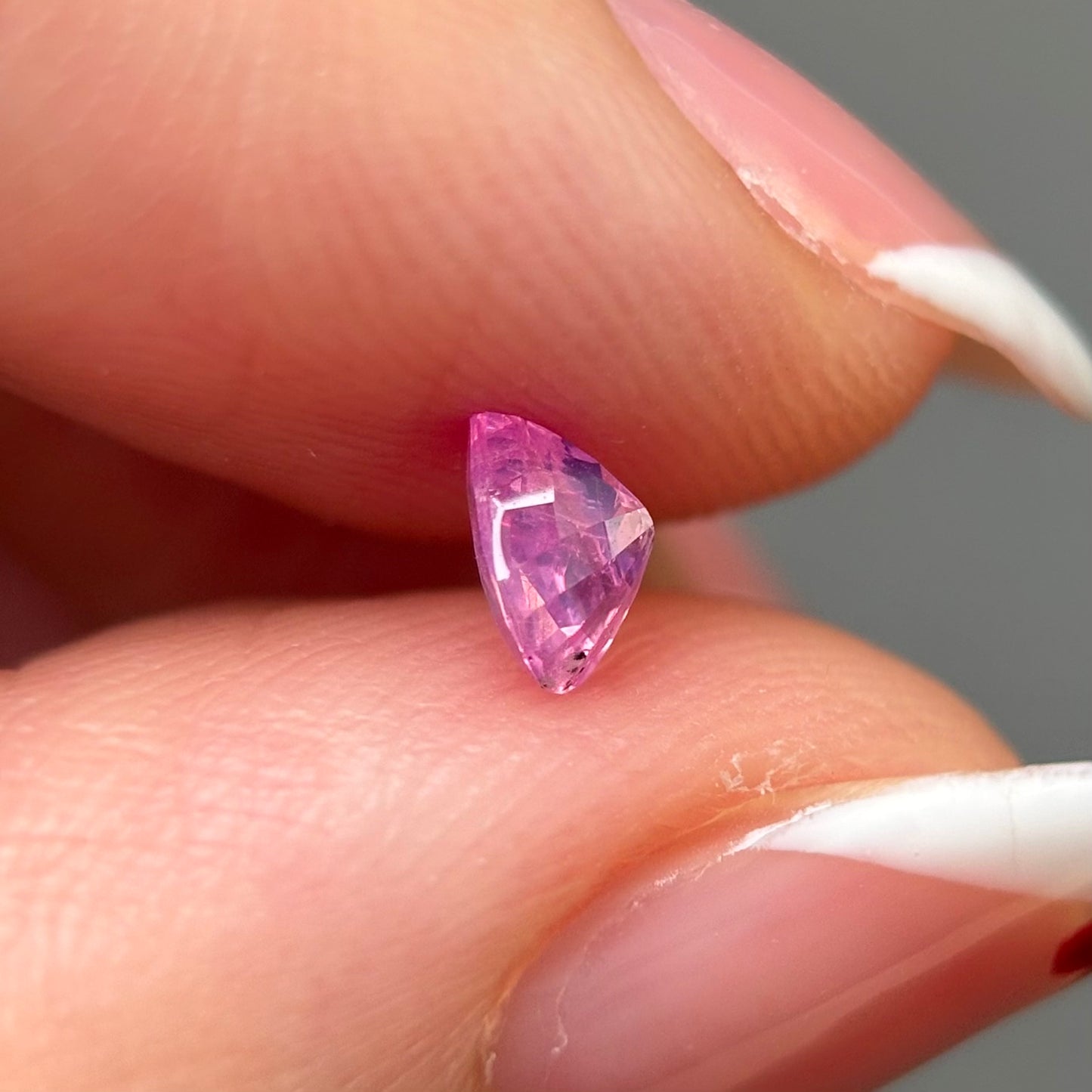 0.45ct Natural Milky Pink Sapphire Vietnam