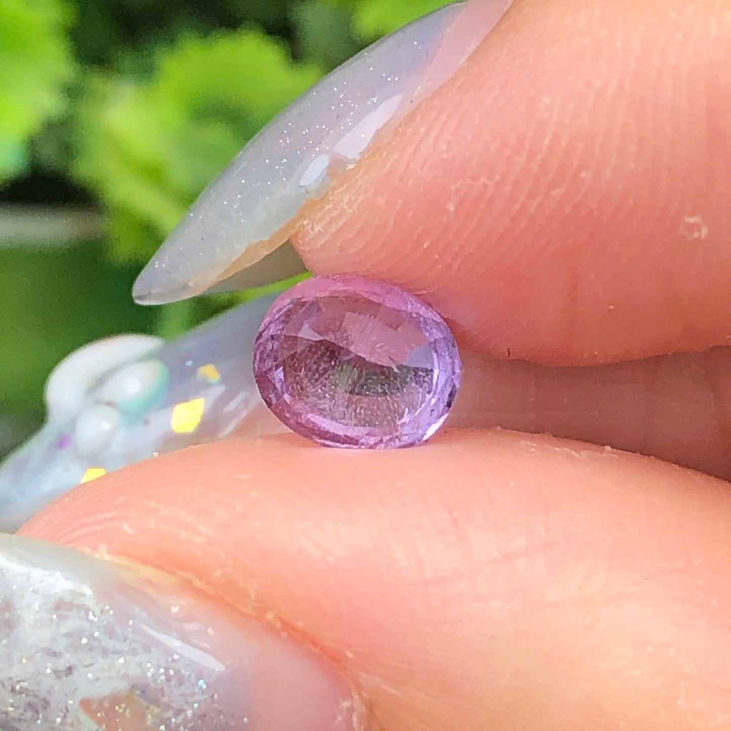 0,88ct Natural Purple Spinel Viet Nam. Cushion Shape. No Treatment Spinel Luc Yen.