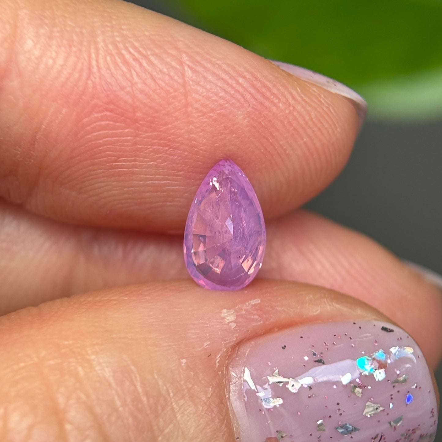 1.15 ct Natural Pink Milky Sapphire Vietnam.