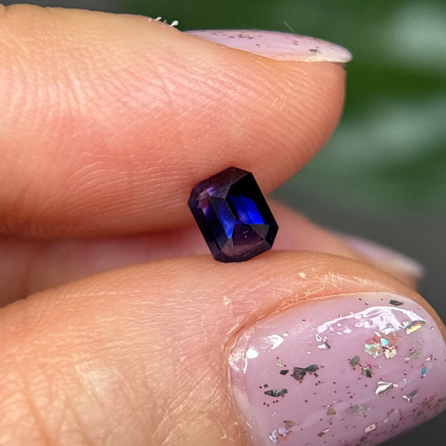 0.53 ct Natural Blue Milky Sapphire Vietnam