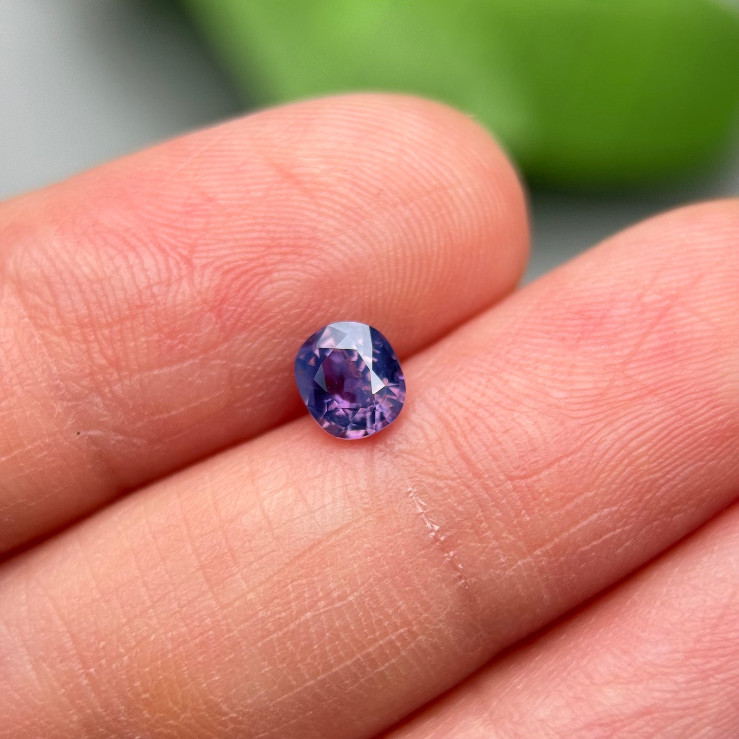0.57ct Natural Purple Milky Sapphire Vietnam.