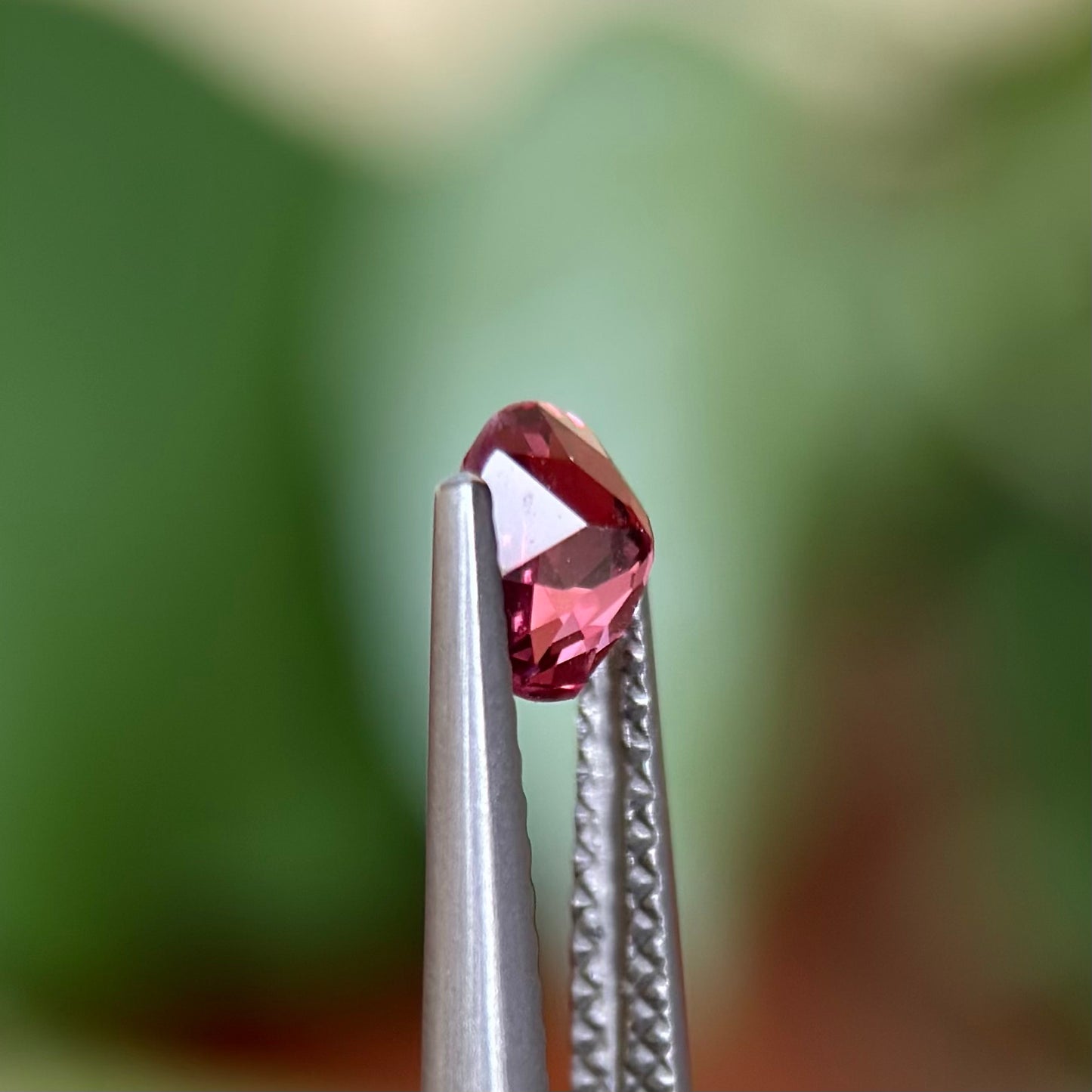 0.77ct Natural Pink Spinel Vietnam. Cushion Shape.
