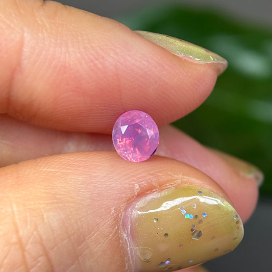 0.82ct Natural Pink Milky Sapphire Vietnam