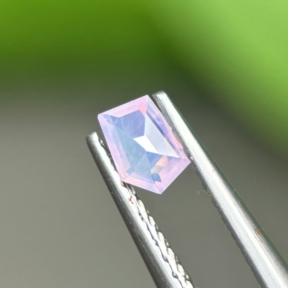 0,24ct Natural Pink Milky Sapphire Vietnam. Freeform. No Treatment Milky Sapphire Luc Yen.