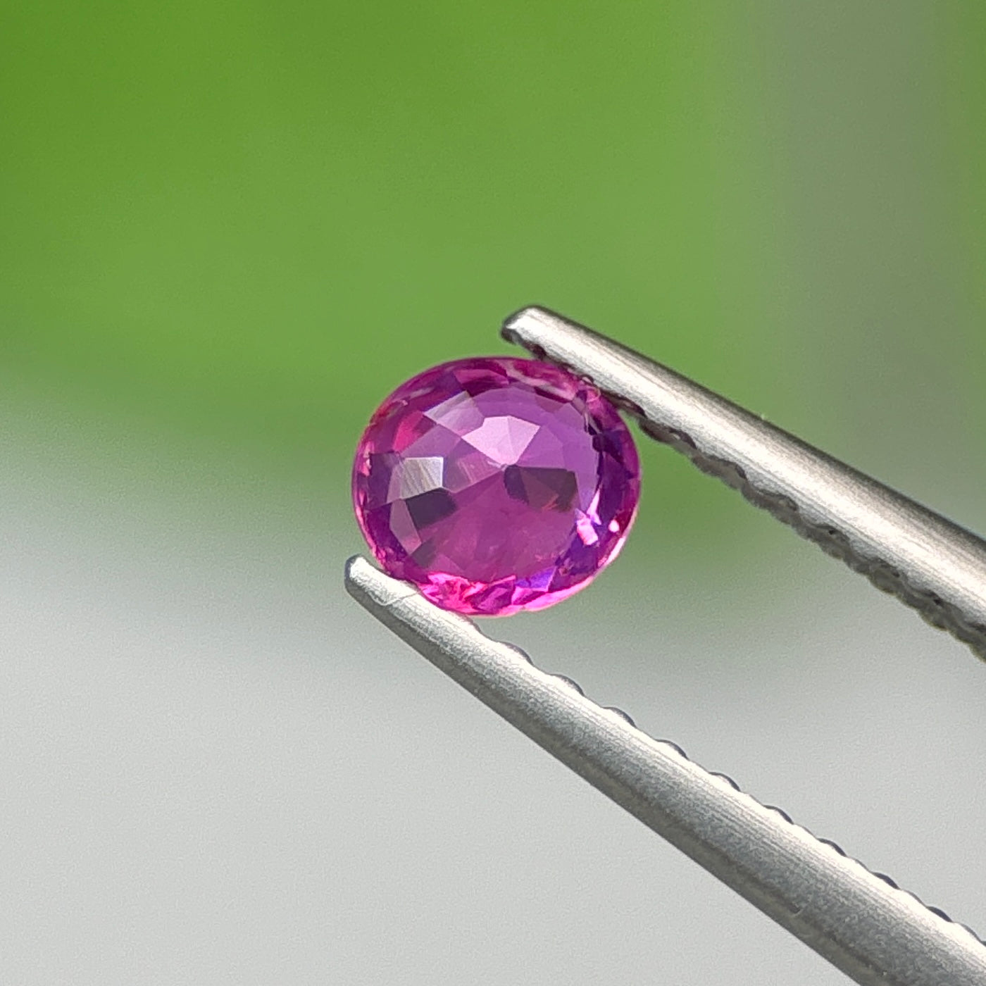 0.27 ct Natural Purple Milky Sapphire Vietnam. Oval Shape. No Treatment.