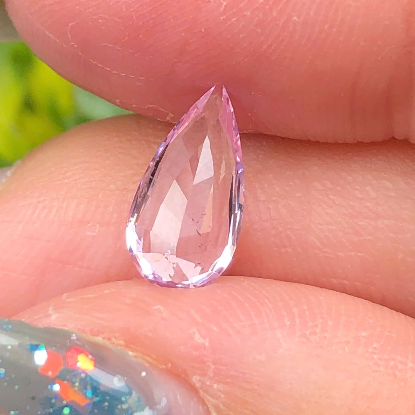 1,18ct Natural Light Pink Spinel Vietnam. Pear Shape. No Treatment Spinel Luc Yen.