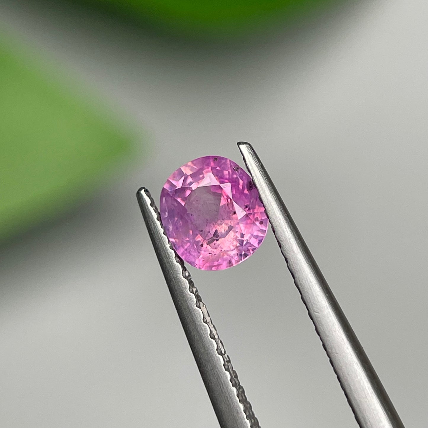 0.91ct Natural Pink Milky Sapphire Vietnam
