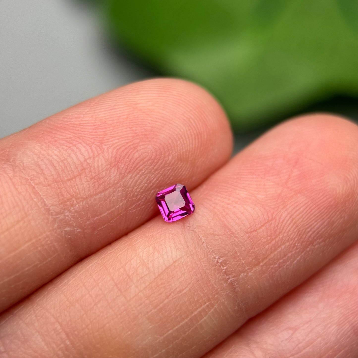 0.20ct Natural Purplish Pink Milky Sapphire Vietnam.