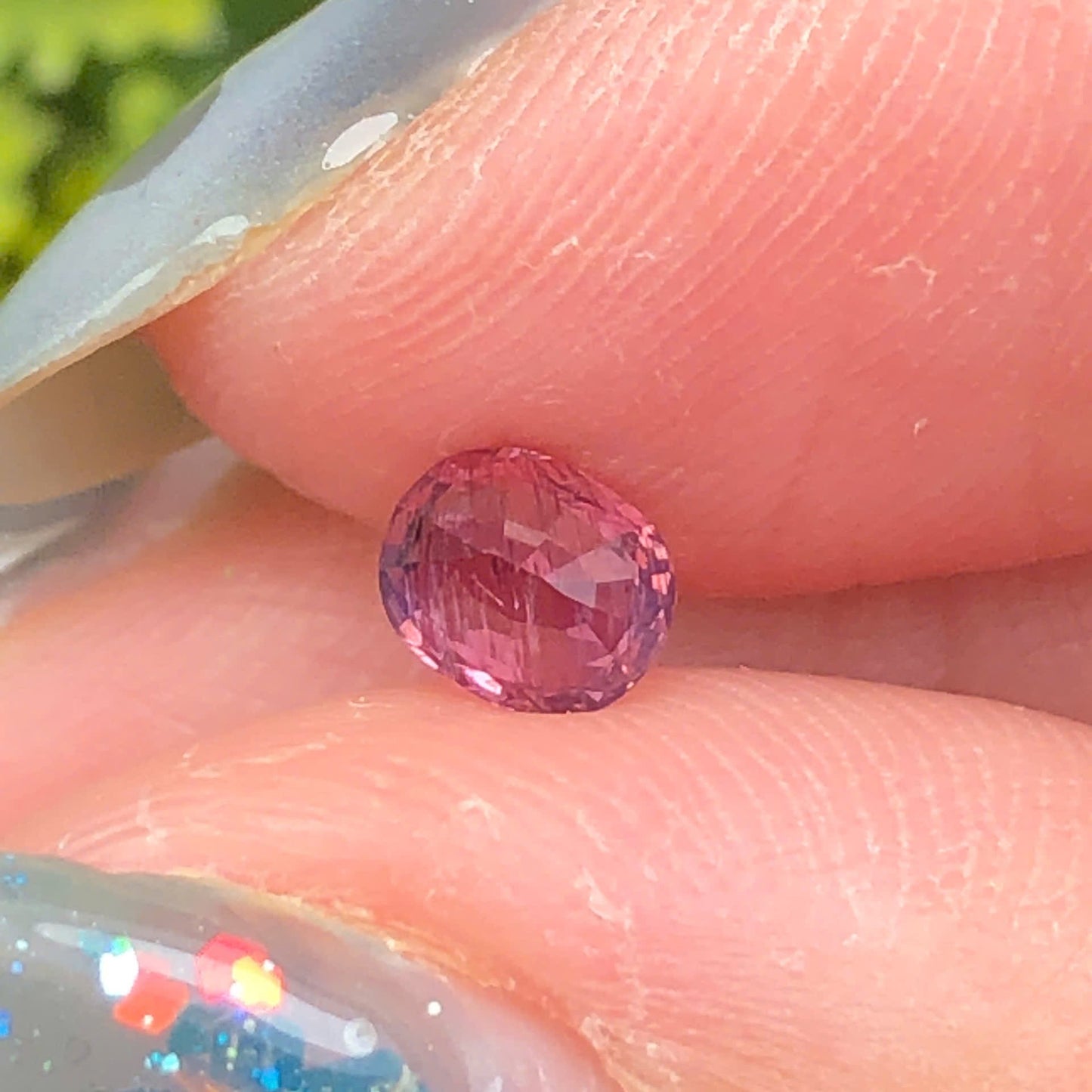 0,38ct Natural Purple Spinel Vietnam. Cushion Shape. No Treatment Spinel Luc Yen.