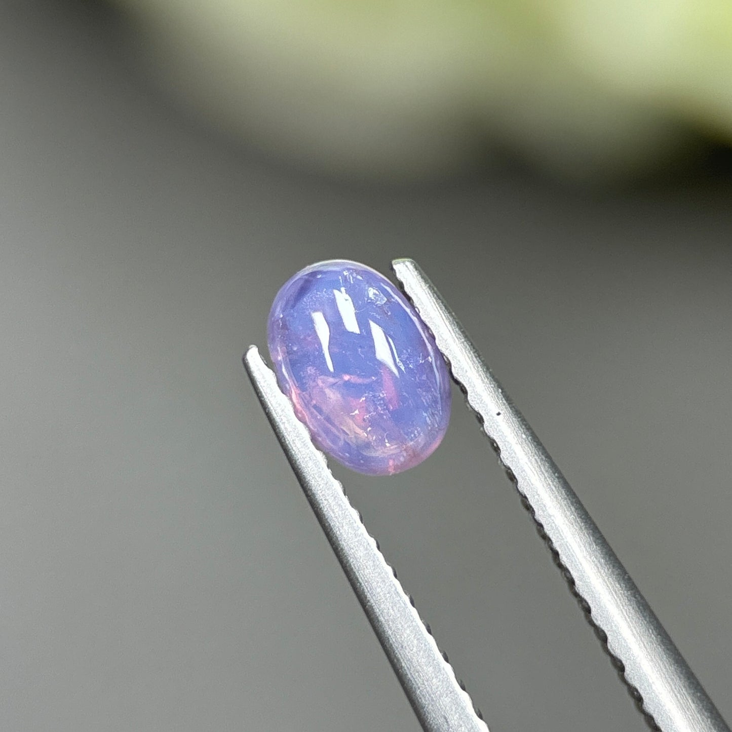 0.68ct Natural Blue Cacbochon Sapphire Viet Nam. No treatment.
