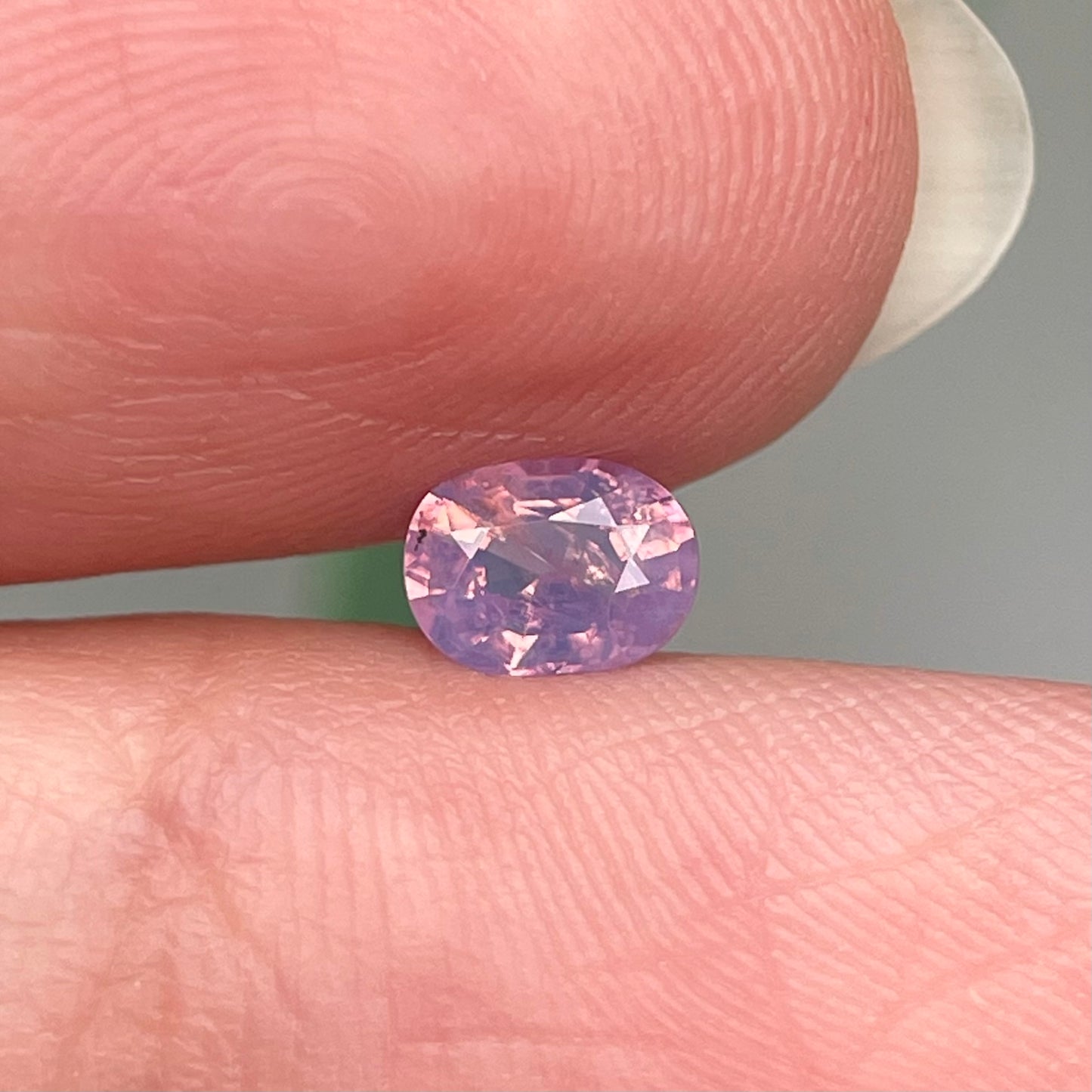 0.49ct Natural Milky Pink Sapphire Vietnam