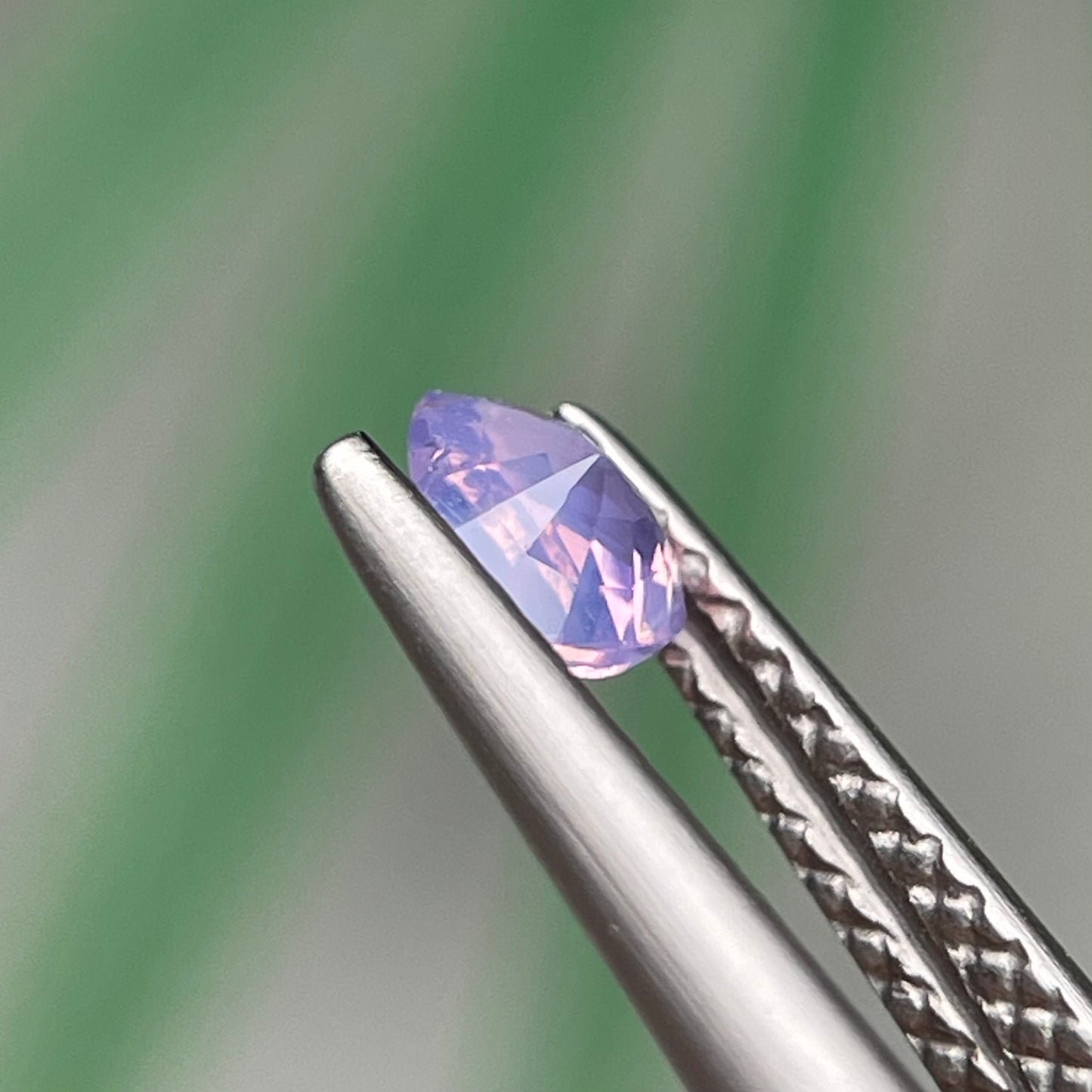 0.41ct Natural Milky Orangish Purple Sapphire Vietnam