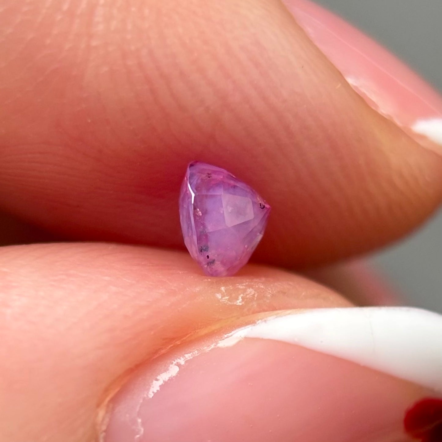 0.49ct Natural Milky Padparadscha Sapphire Vietnam