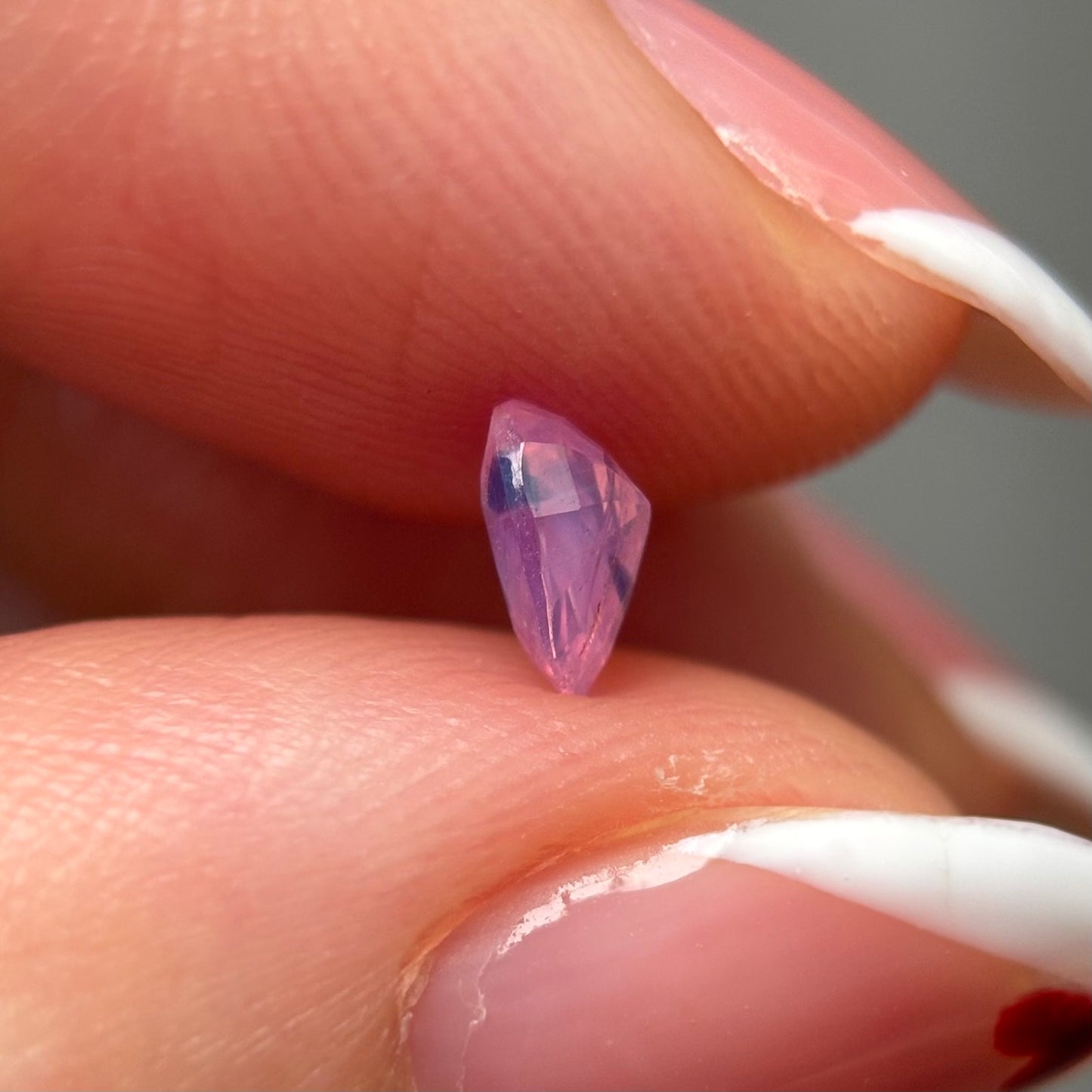 0.60ct Natural Milky Pink Sapphire Vietnam