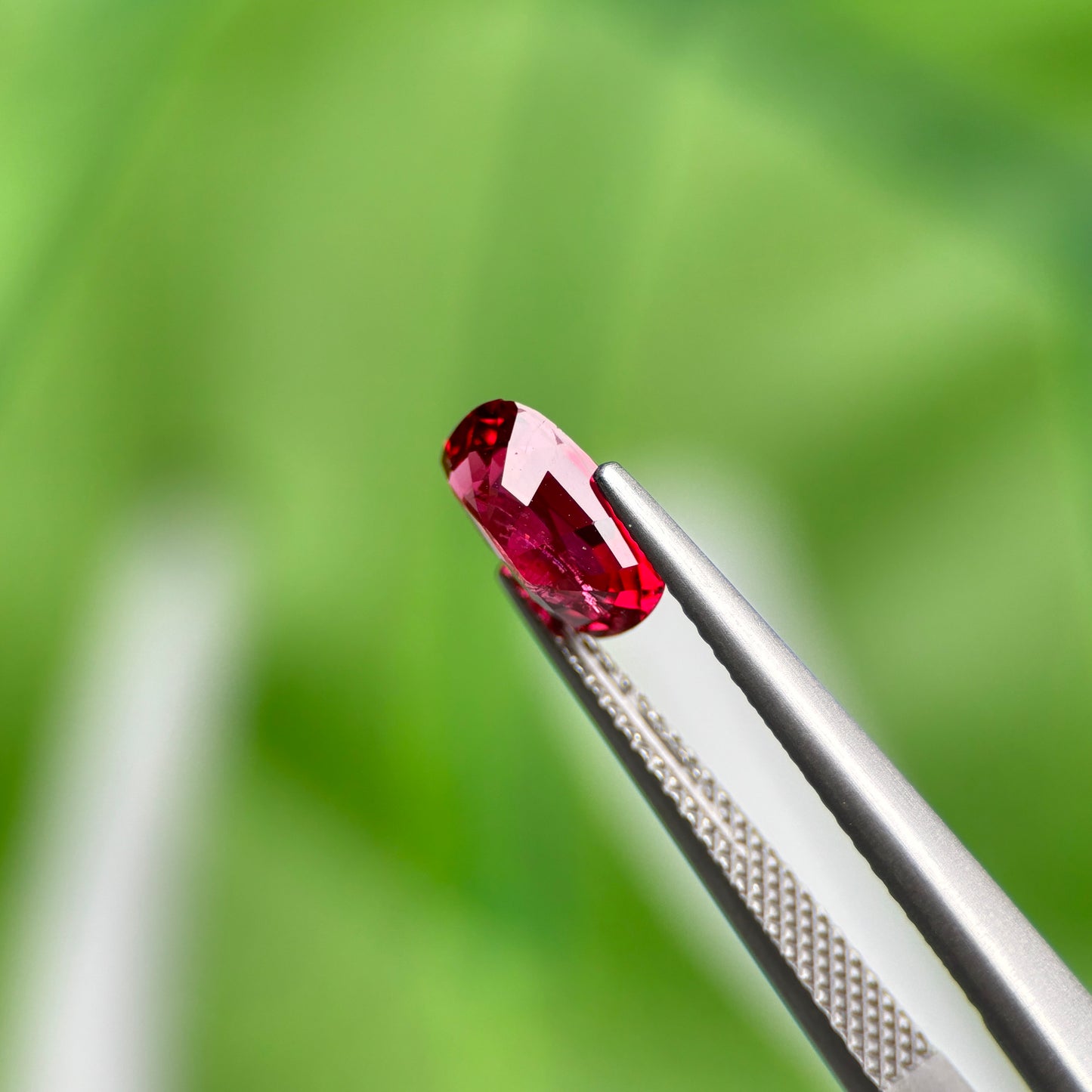 1.54 ct Natural Red Spinel Vietnam. Cushion Shape. No Treatment.