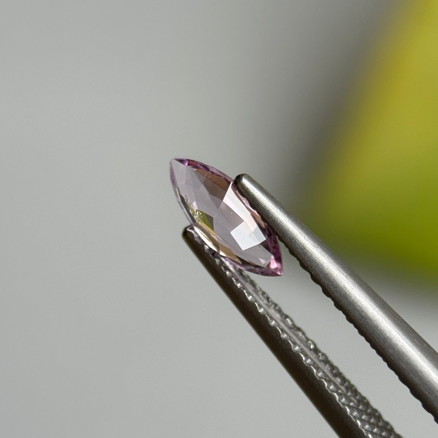 0.48 ct Natural Lite Purple Spinel Vietnam. Marquise Shape.