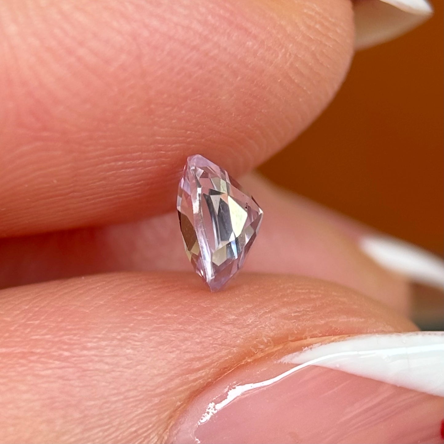 0.81ct Natural White Spinel Vietnam