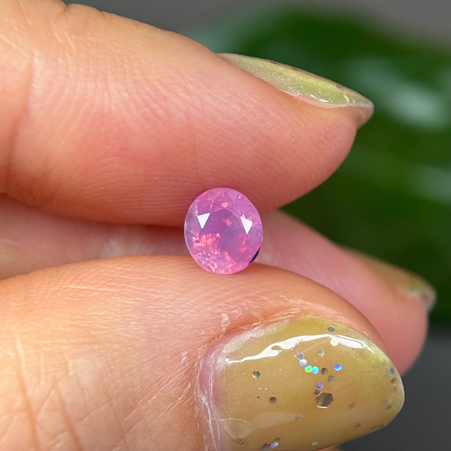 0.82ct Natural Pink Milky Sapphire Vietnam