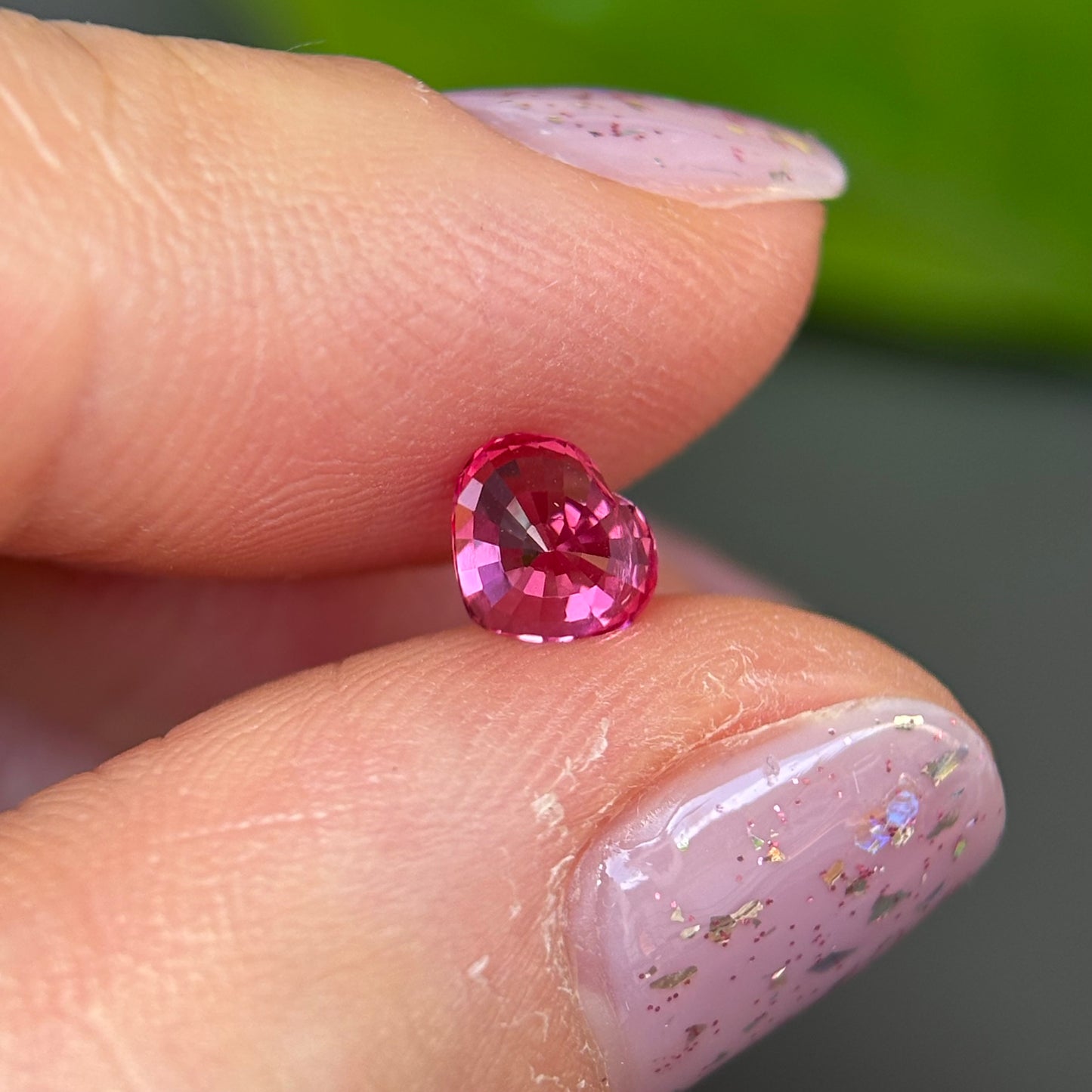 0.76 ct Natural Pink Milky Sapphire Vietnam