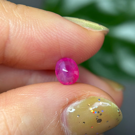 0.86ct Natural Milky Ruby Vietnam