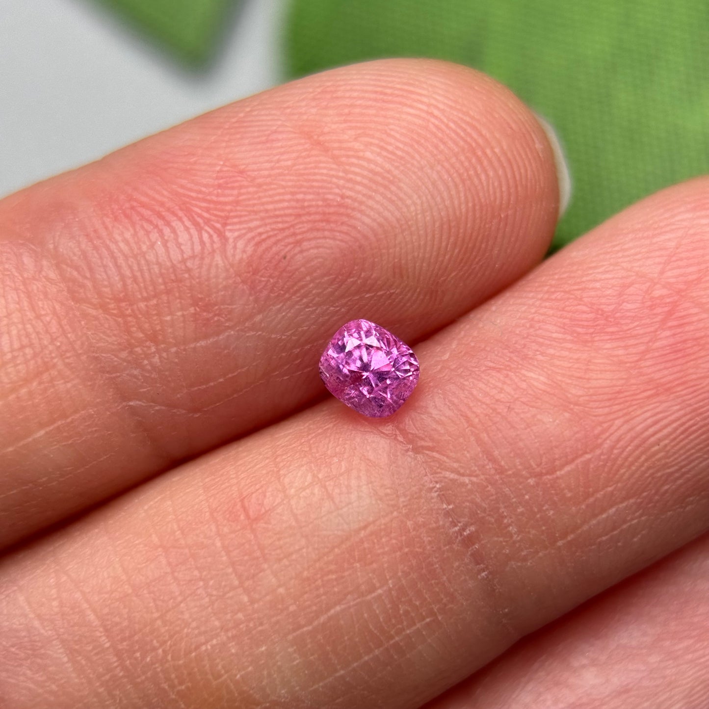 0.51ct Natural Pink Milky Sapphire Vietnam.