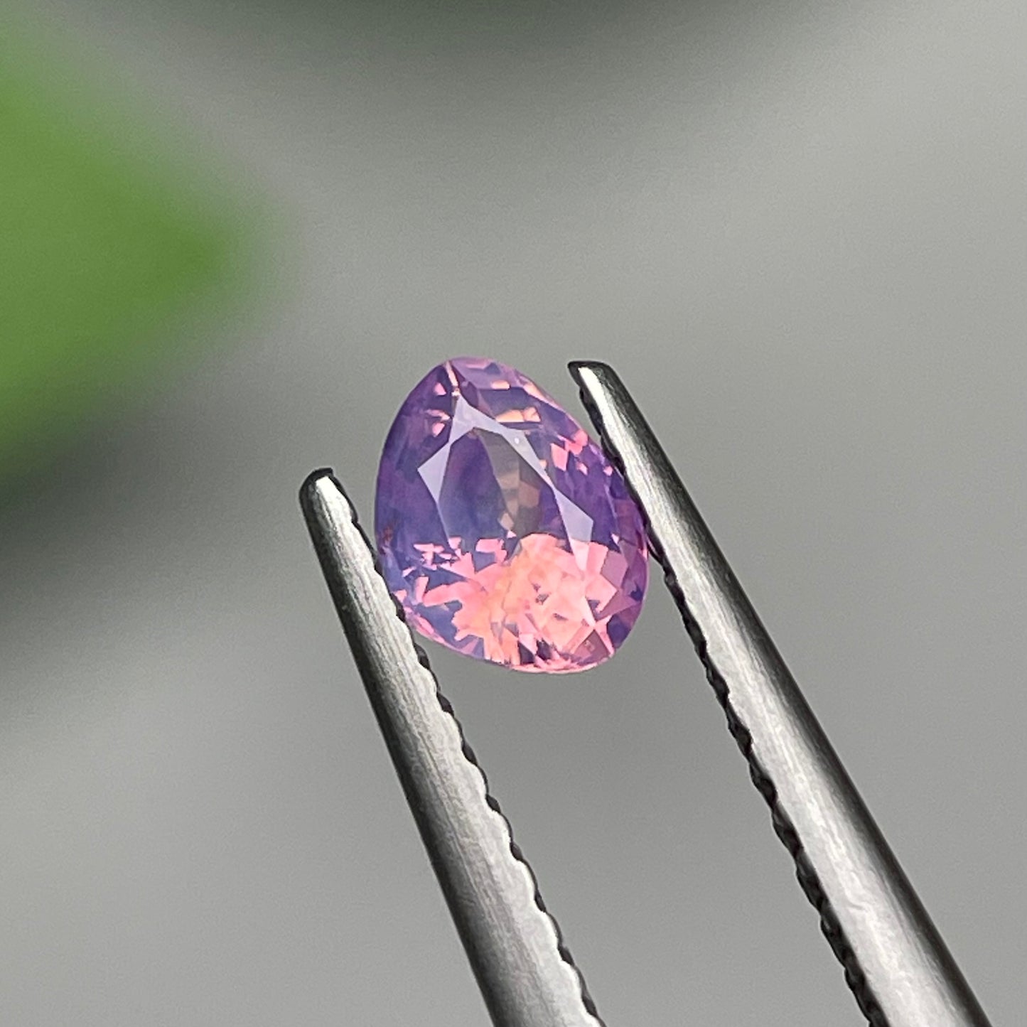 0.49ct Natural Orangish Purple Milky Sapphire Vietnam