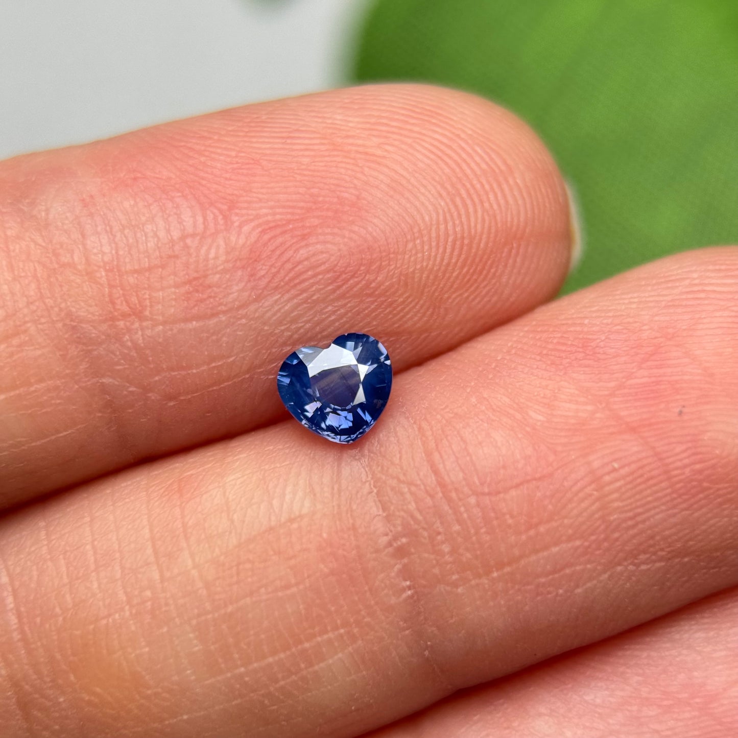 0.45ct Natural Blue Milky Sapphire Viet Nam.