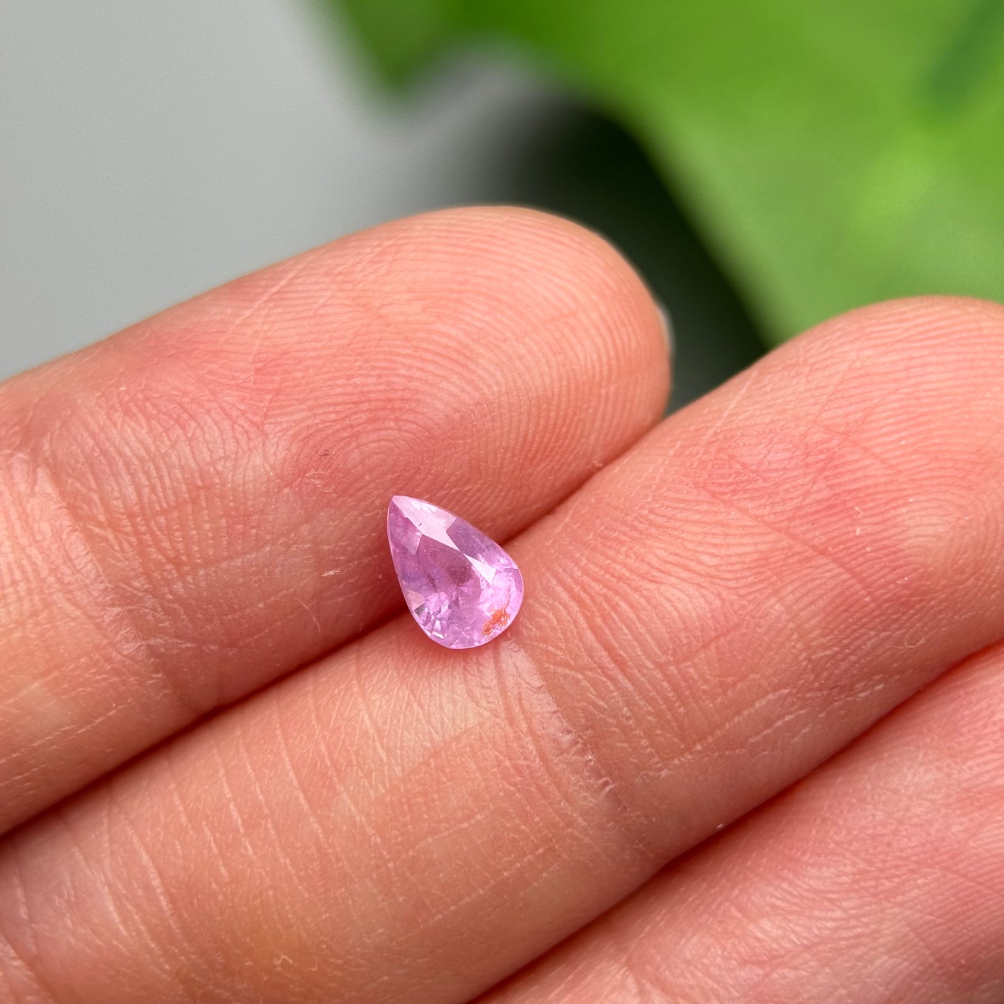 0.57ct Natural Pink Milky Sapphire Vietnam.