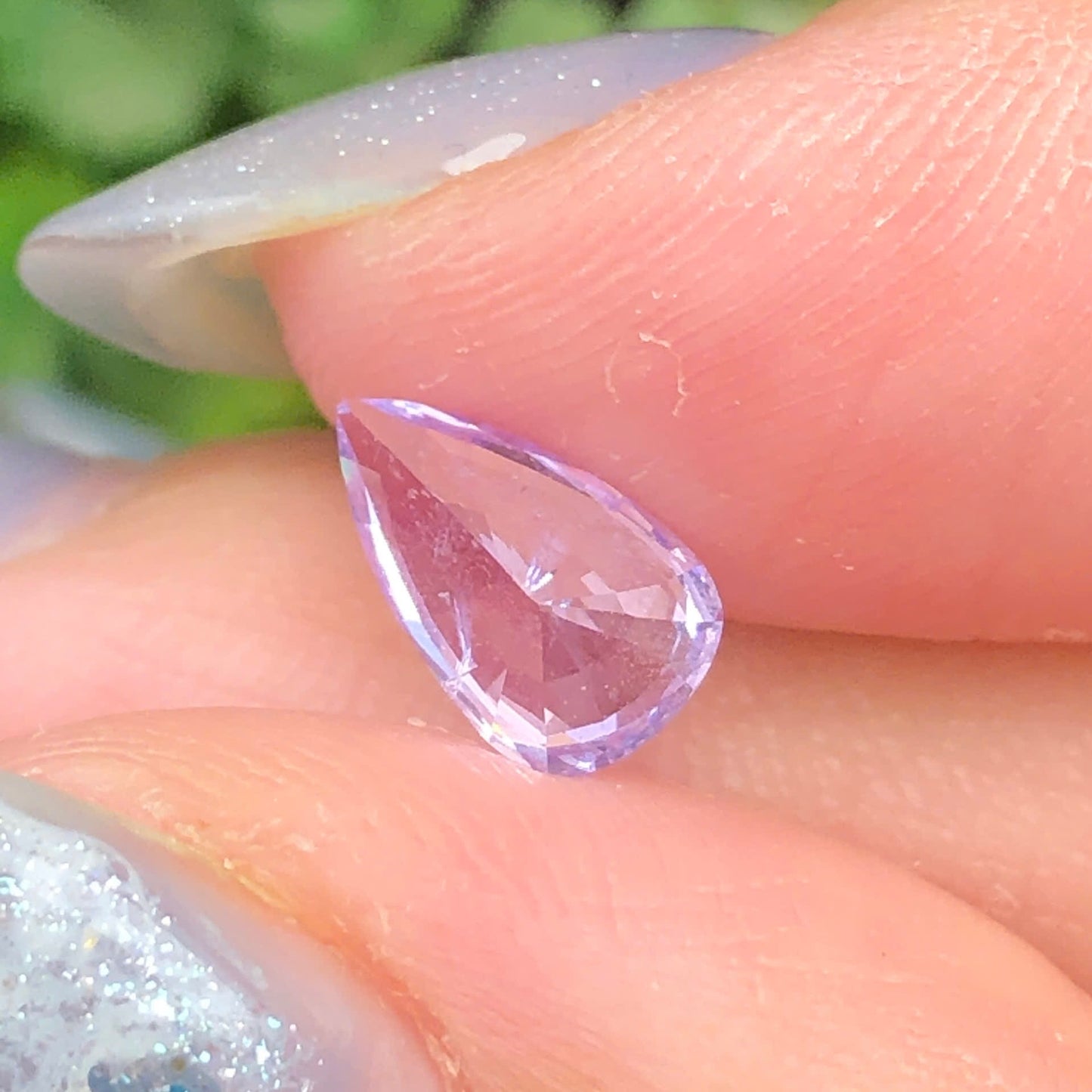 1,03ct Natural Lavender Spinel Viet Nam. Pear Shape. No Treatment Spinel Luc Yen.