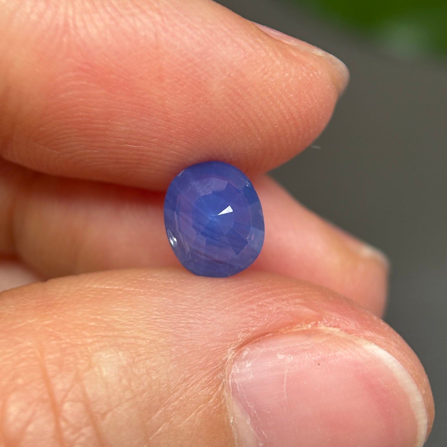 1.47ct Natural Blue Milky Sapphire Vietnam, No Treatment