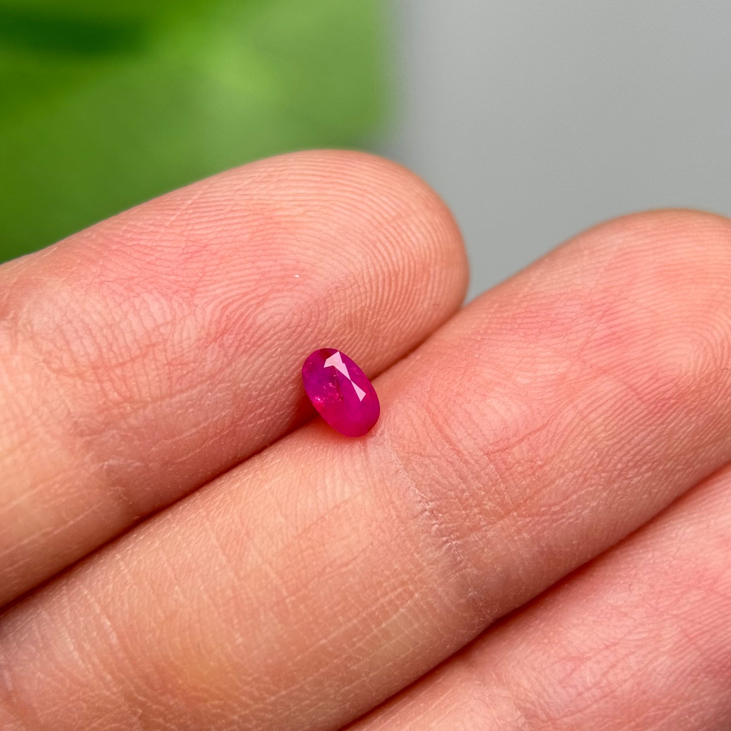 0.31ct Natural Reddish Pink Milky Sapphire Vietnam.