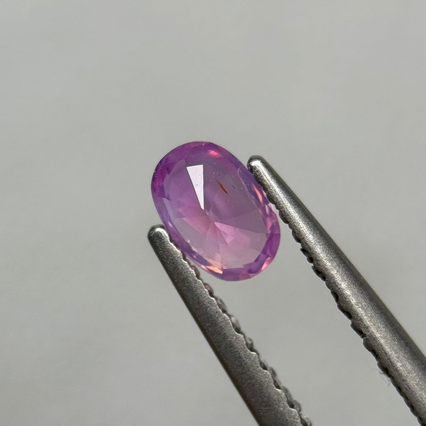 0.49 ct Natural Pink Milky Sapphire Vietnam.