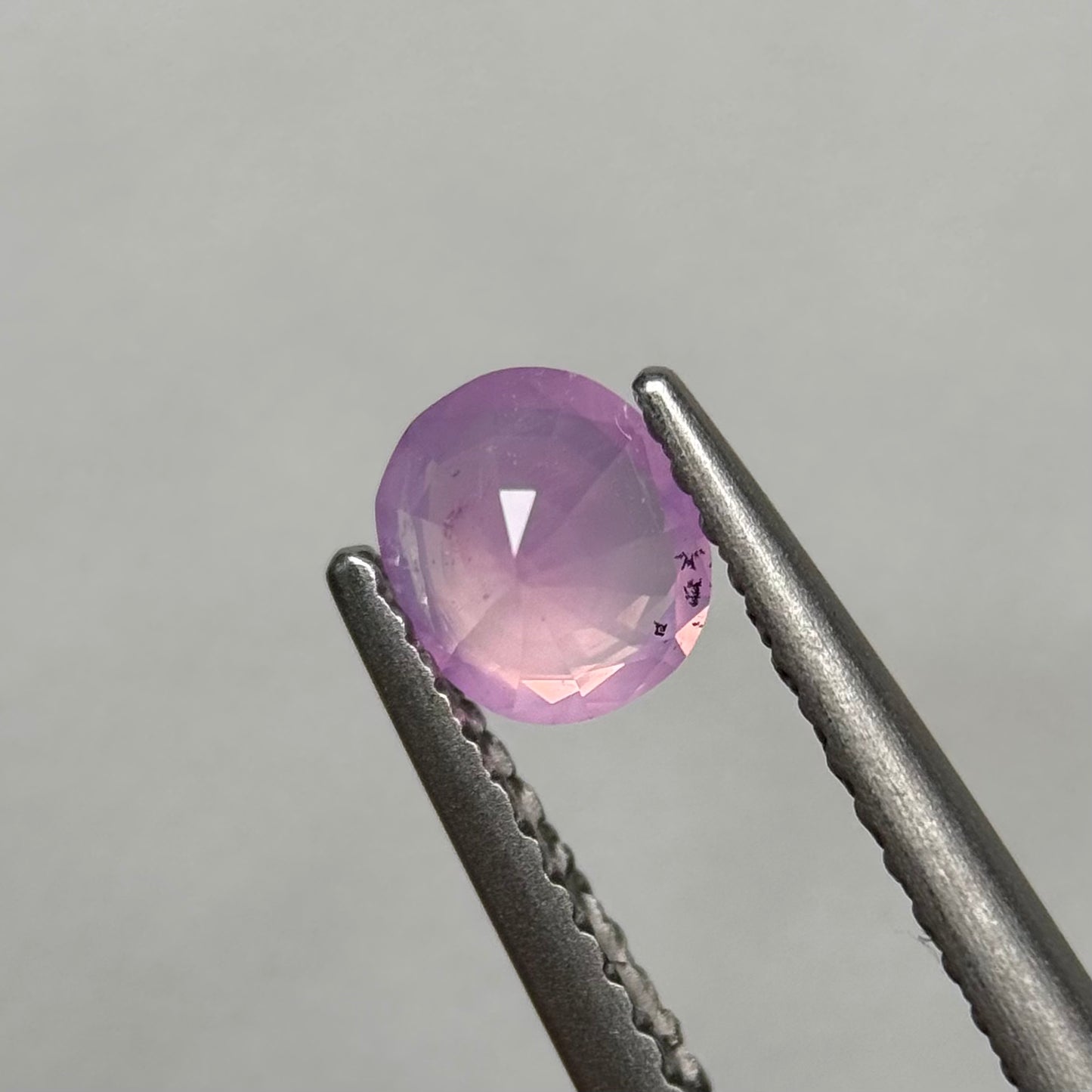 0.59 ct Natural Pink Milky Sapphire Vietnam.