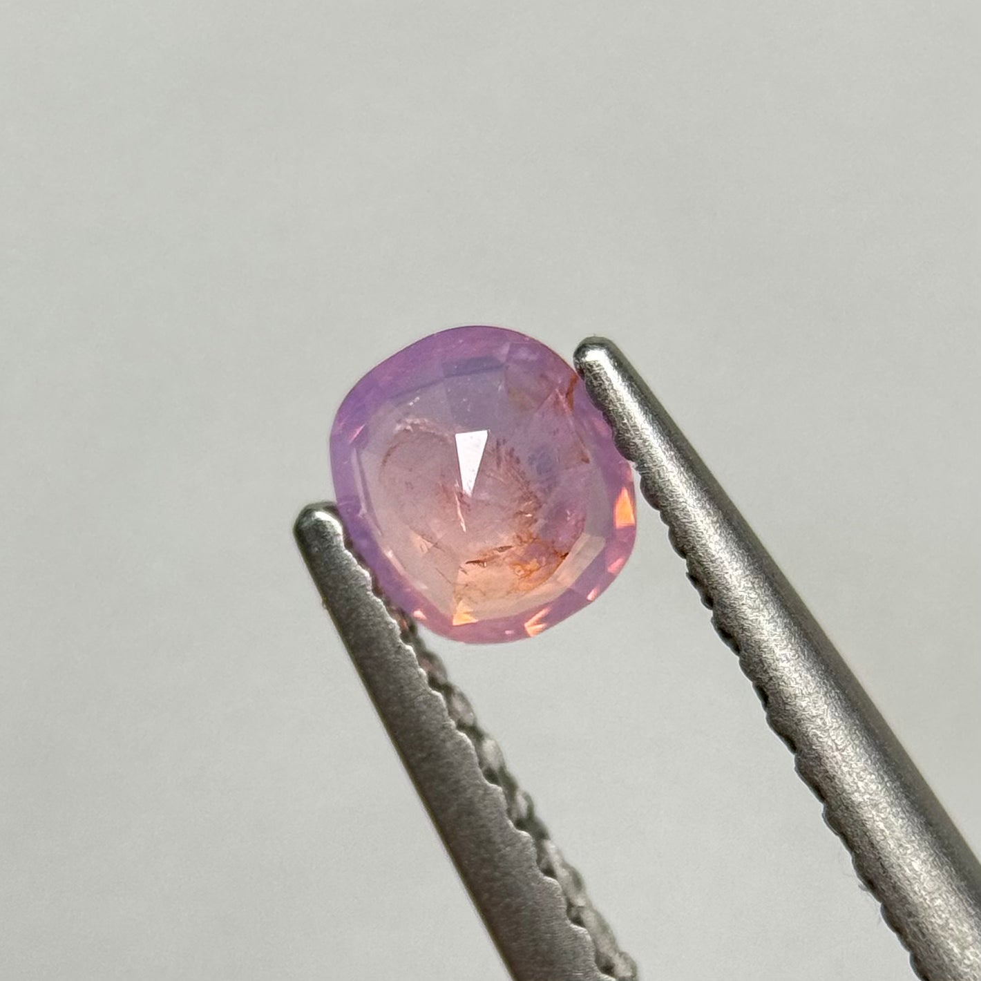 0.52 ct Natural Pink Milky Sapphire Vietnam.