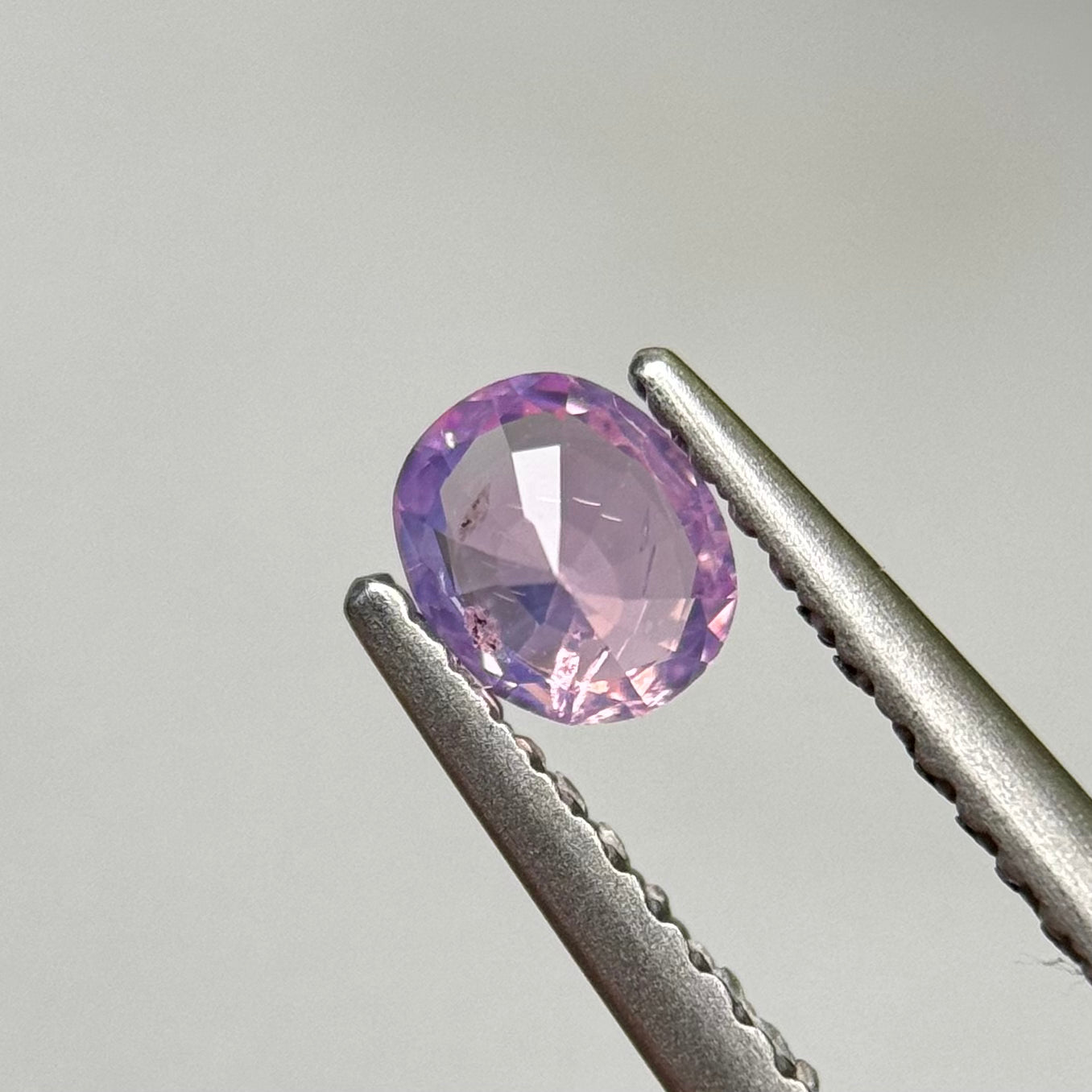 0.41 ct Natural Pink Milky Sapphire Vietnam.