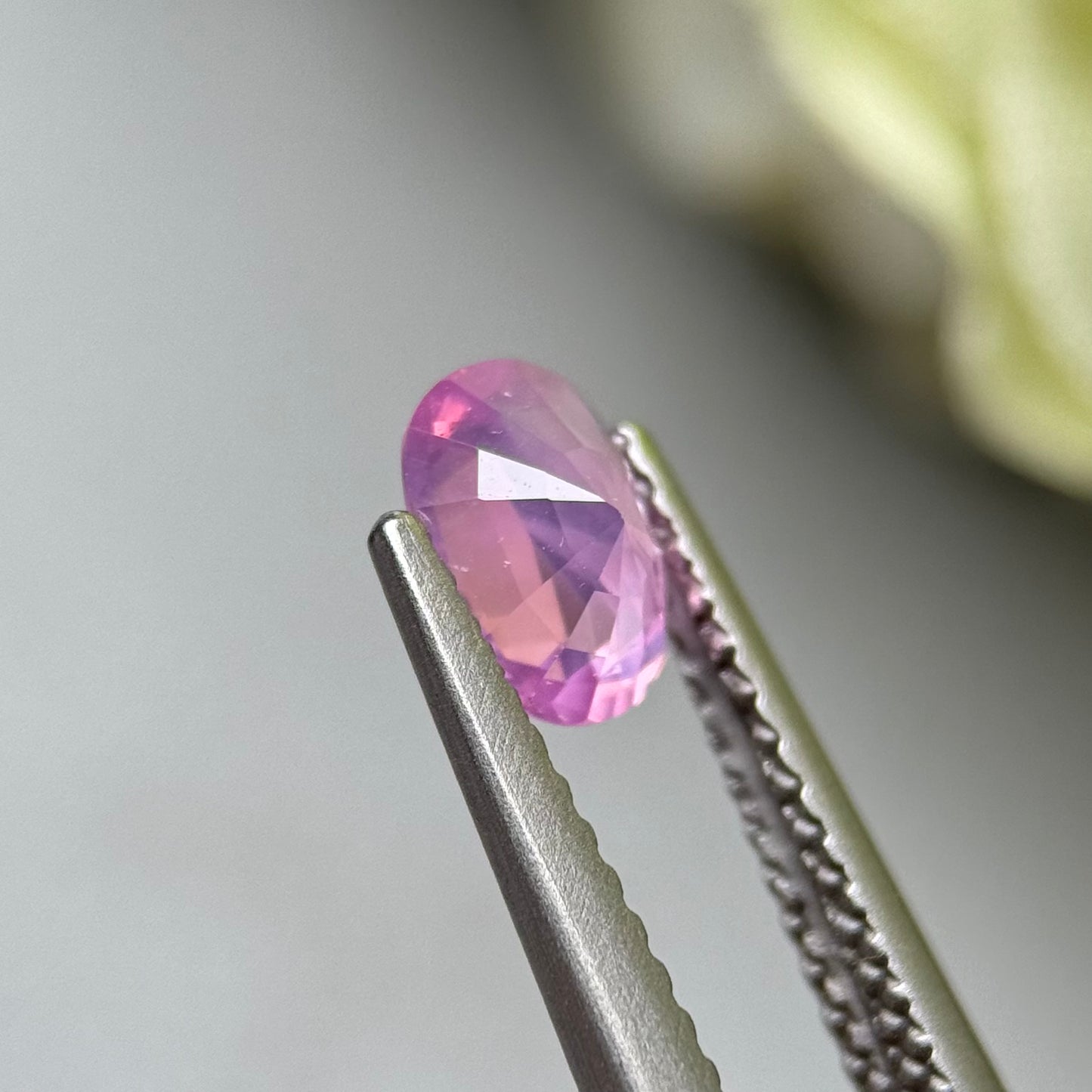 0.80ct Natural Pink Milky Sapphire Vietnam.