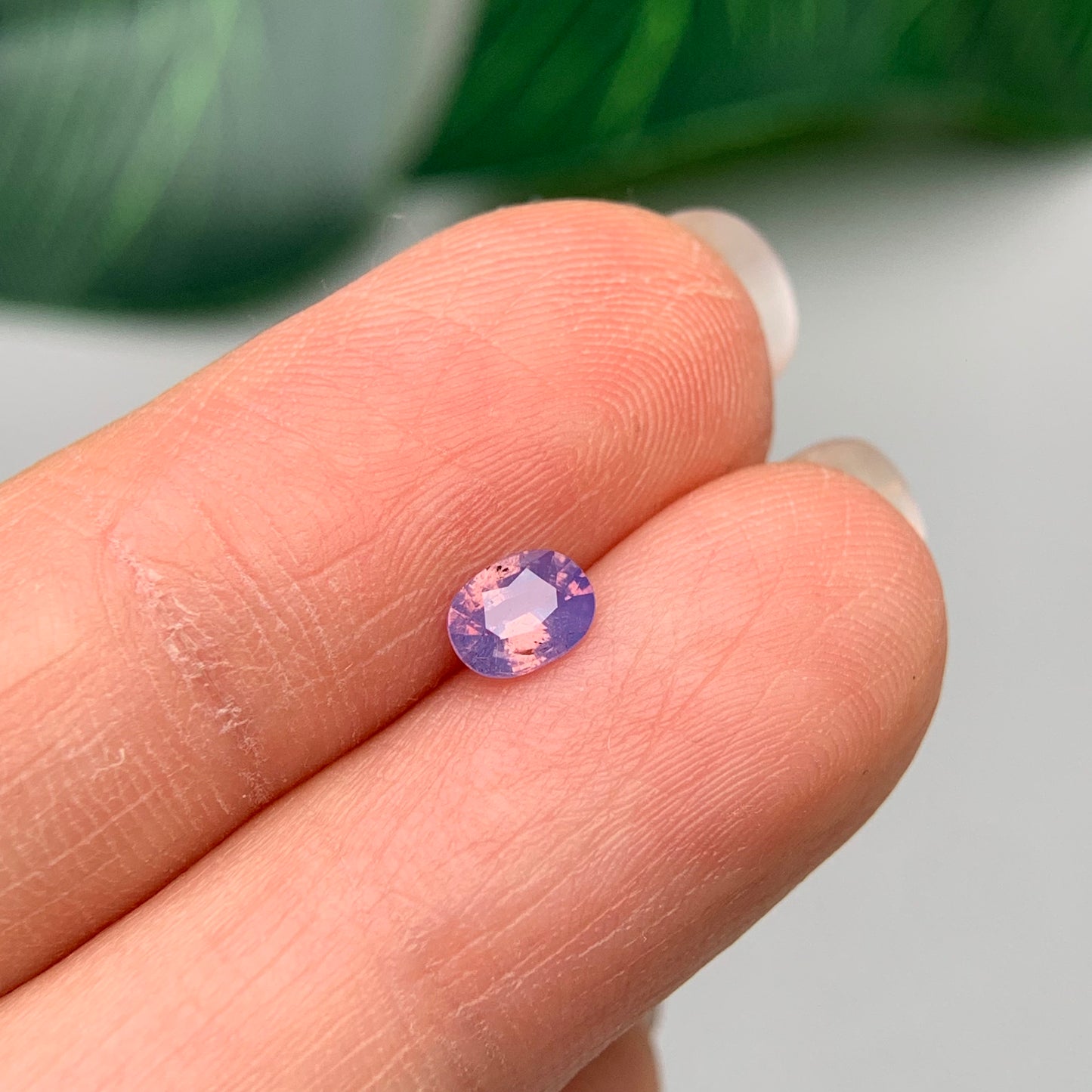 0.37ct Natural Brownish Purple Milky Sapphire Vietnam