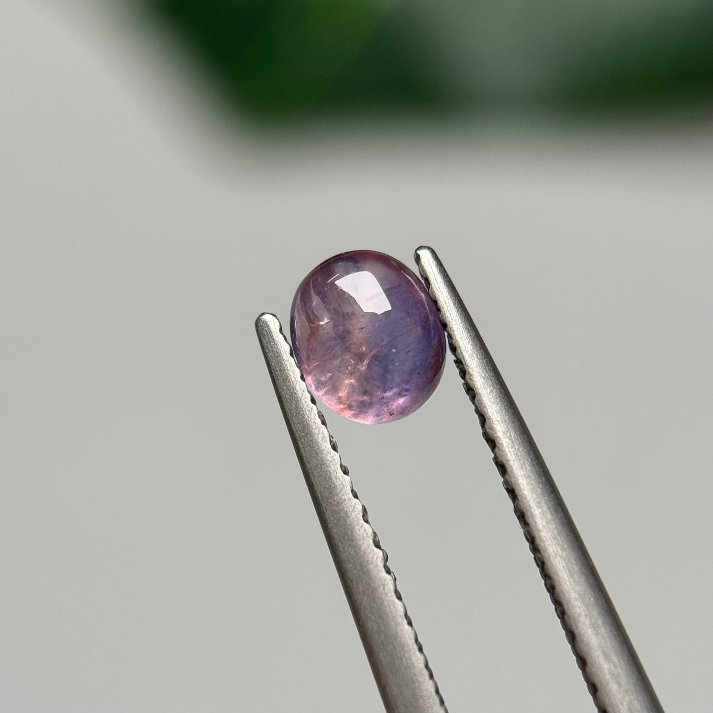 0.92ct Natural Pinkish Purple Sapphire Vietnam.