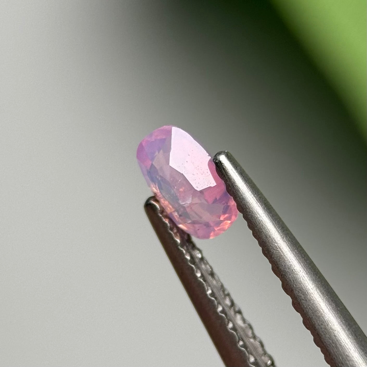 0.36ct Natural Pink Milky Sapphire Vietnam.
