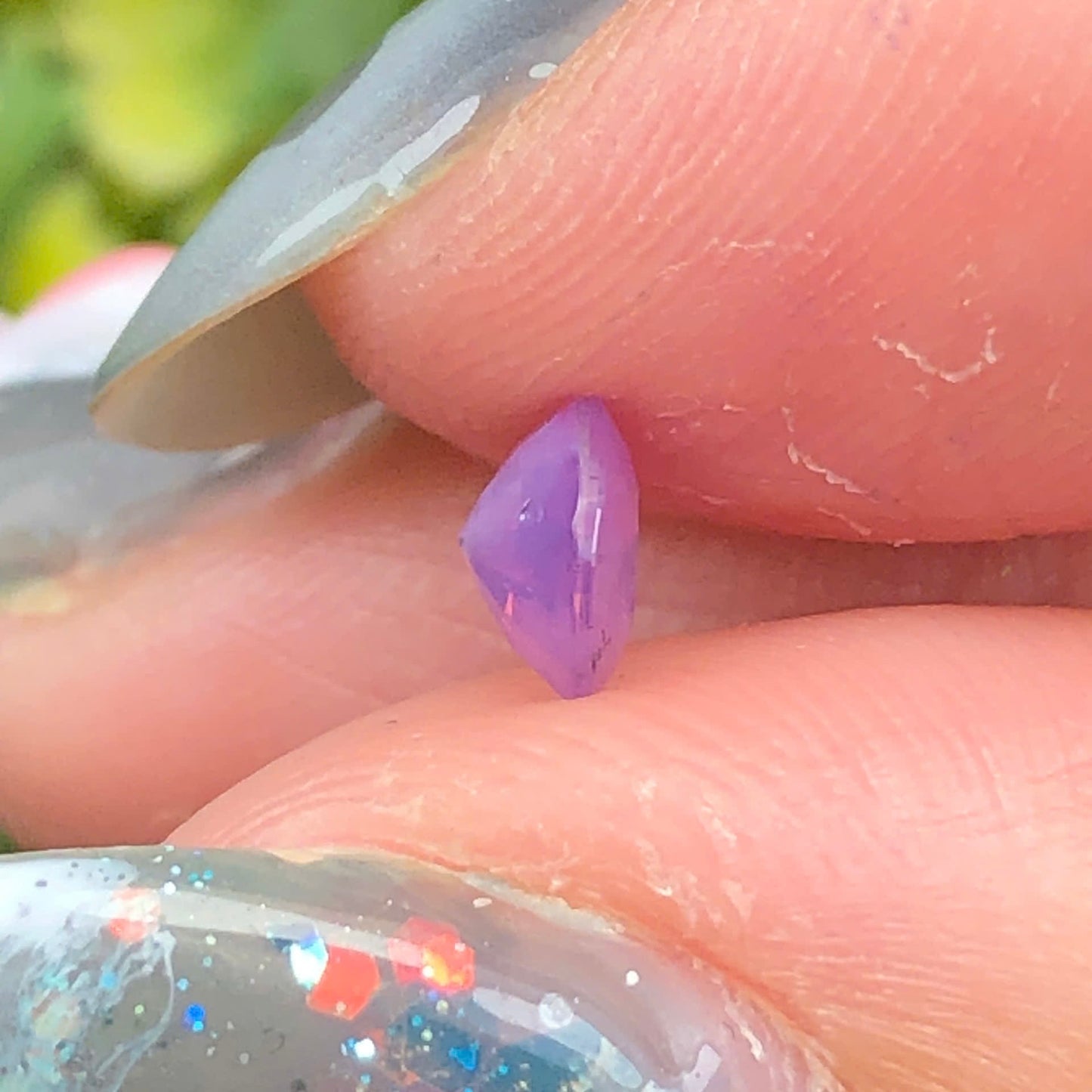 0,50ct Natural Pink Milky Sapphire Vietnam. Round Shape. No Treatment Milky Sapphire Luc Yen.