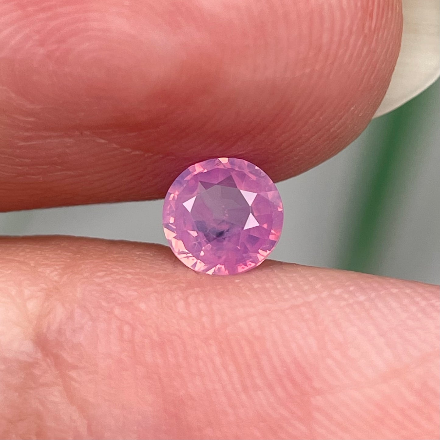 0.39ct Natural Milky Pink Sapphire Vietnam