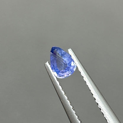 0,33ct Natural Blue Sapphire Vietnam. Pear Shape. No Treatment Sapphire Luc Yen.