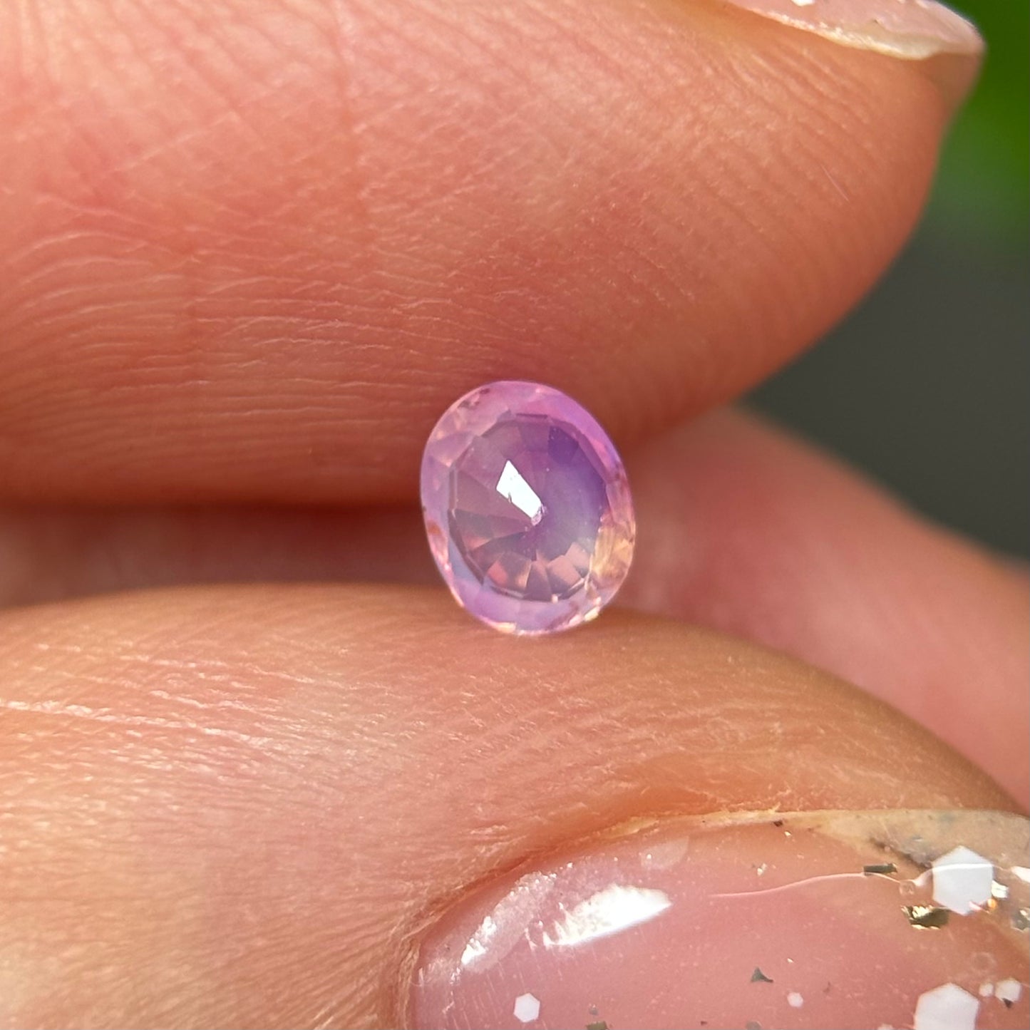 0.36ct Natural Pink Milky Sapphire Vietnam.
