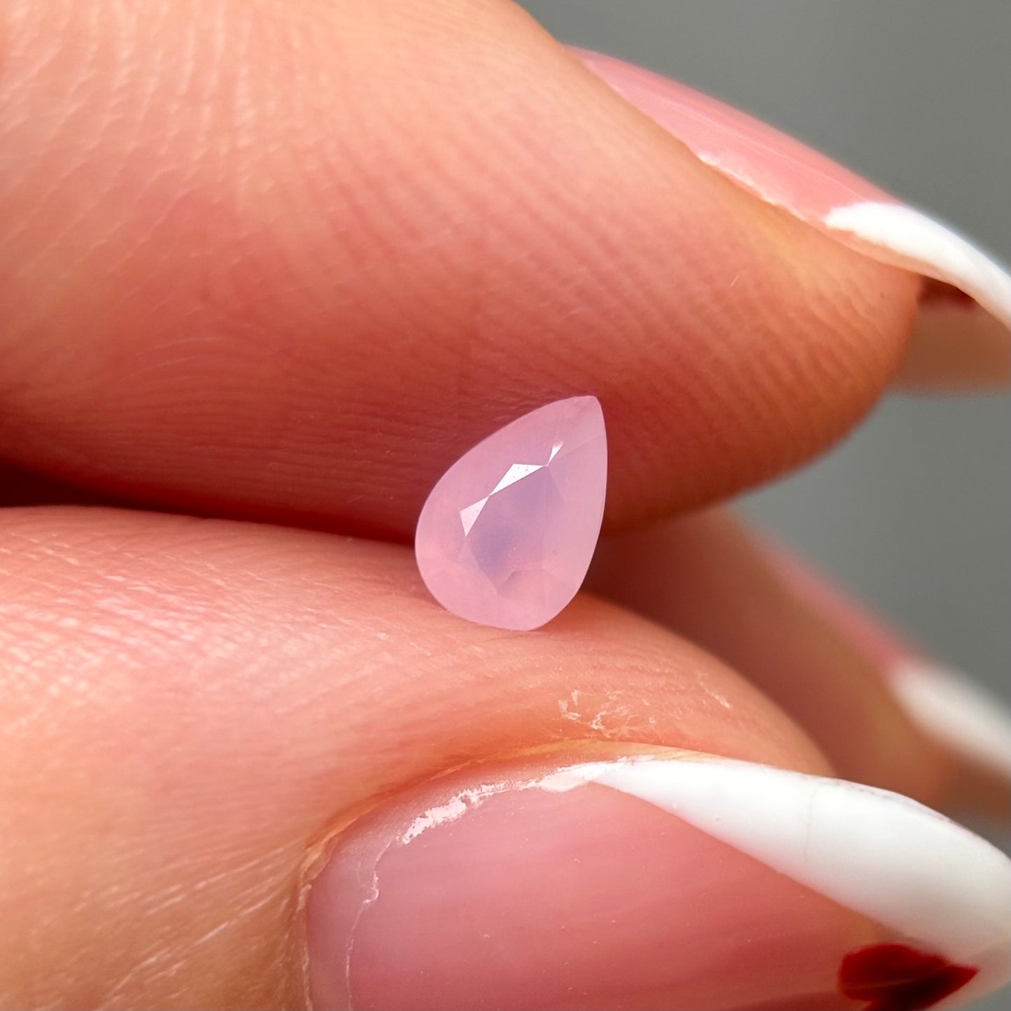 0.35ct Natural Milky Pink Sapphire Vietnam