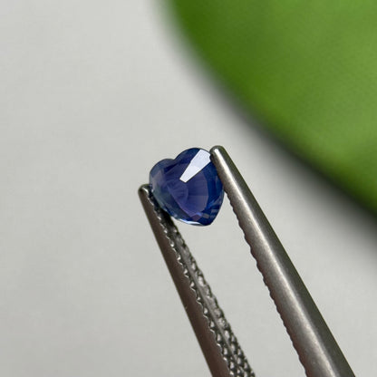 0.45ct Natural Blue Milky Sapphire Viet Nam.