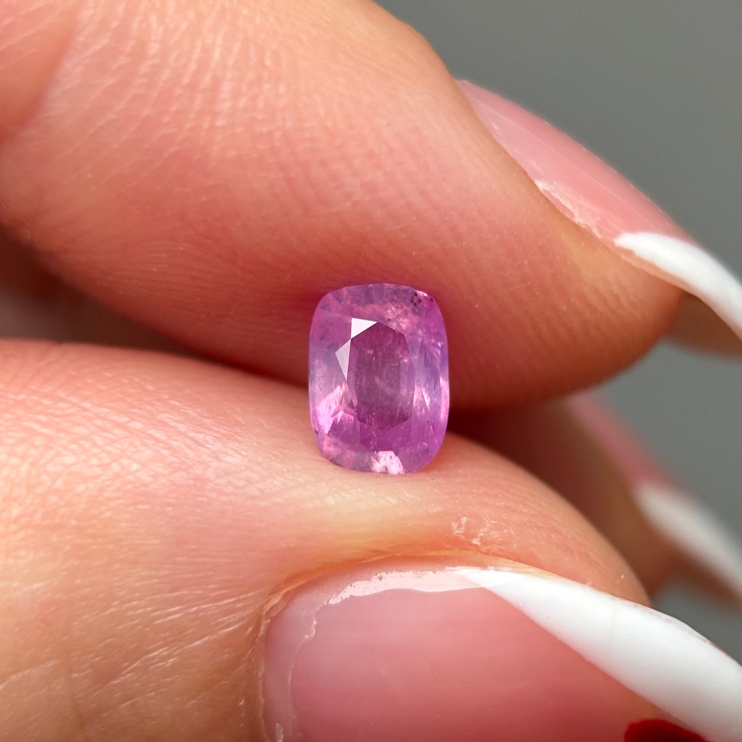0.70ct Natural Milky Pink Sapphire Vietnam