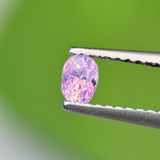 0.32 ct Natural Purple Milky Sapphire Vietnam. Cushion Shape. No Treatment