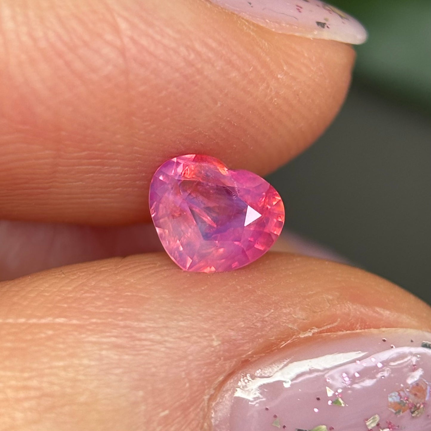 0.68ct Natural Pink Milky Sapphire Vietnam