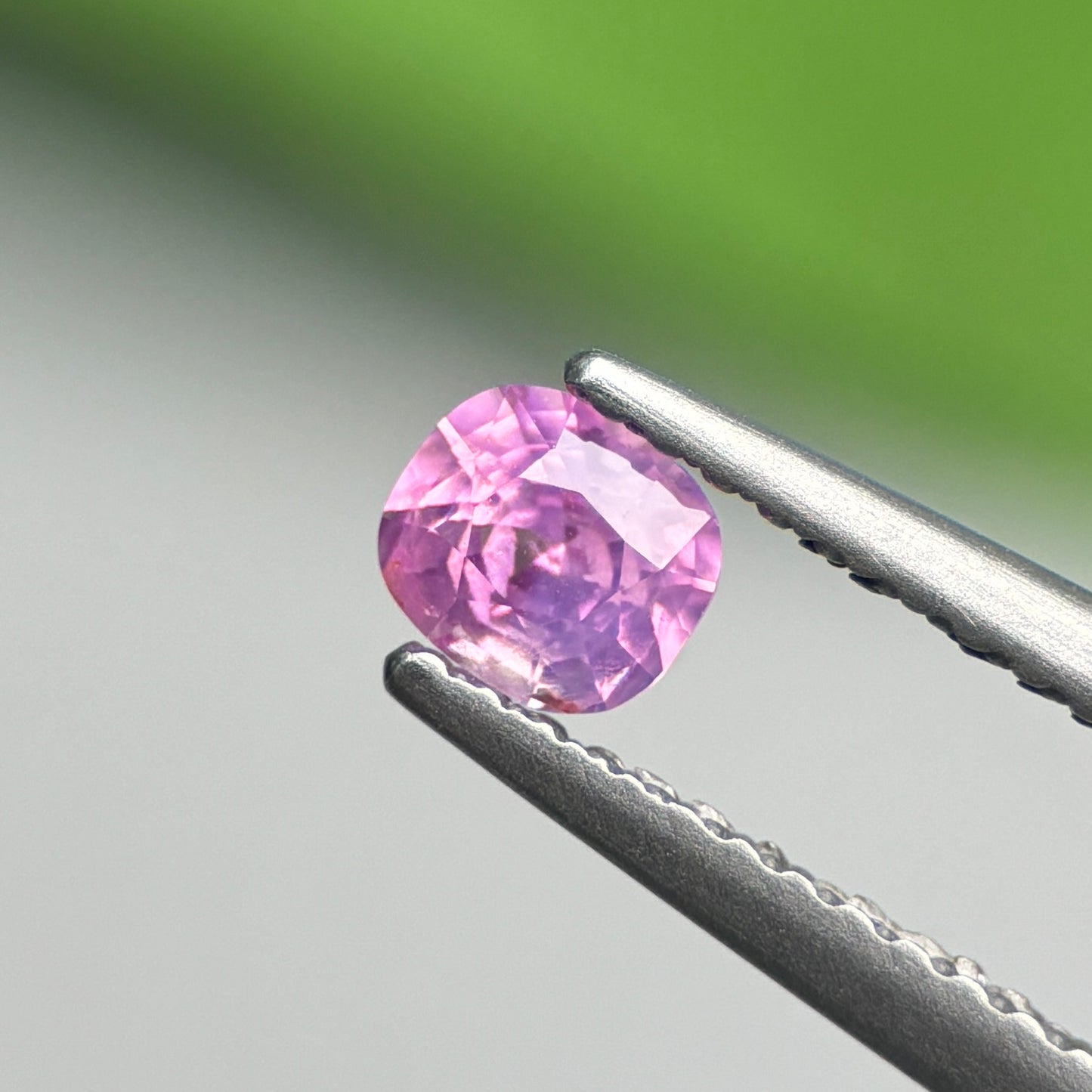 0.45 ct Natural Pink Sapphire Vietnam. Cushion Shape.